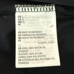 INC International Concepts Black Mesh Scoop Neck Short Sleeve Tee Shirt size L Size L Photo 2