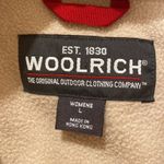 Woolrich Women’s Tumbleweed Fleece Lined Corduroy Beater Jacket Large Pumpkin Photo 2
