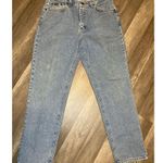 Riders By Lee Vintage 90s Riders Womens 12M 32x30.5 High Rise Mom Straight Leg Jeans Light Photo 0