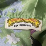 Oriental Village Silk Collection Green Kimono Peacock Print Size Size undefined Photo 5