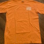 Comfort Colors Orange Clemson Rise T Shirt Photo 0