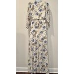 Baltic Born  Kia Kimono Maxi Dress in Blue Floral Size L Large NWT!!! Photo 2