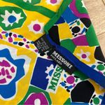 Missoni  Foulard Oblong Silk Scarf Abstract FloralMissoni Photo 3