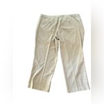 Avenue Studio Women's Beige Dress Pants‎ Size 22P Pleated Front Cuffed Hem Photo 8
