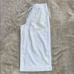 Athleta  White Wide-Leg Cropped Pants‎ Photo 6