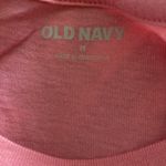 Old Navy Women’s vinyl record fresh beats pink T-shirt short sleeve medium Photo 3