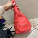 The Sak Coral papaya Leather Shoulder Bag Everyday Casual Purse Stylish Handbag Photo 2