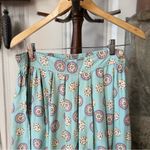 CHAUS NEW YORK Vintage 90s Pleated Floral Midi Skirt Photo 2