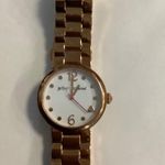 Betsey Johnson  ROSE GOLDTONE WATCH Photo 2