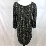 Forever 21 Black and tan Aztec print peasant tunic top size medium Photo 2