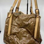 Tod's TOD’S Large Laminated Fabric Tote Bag W/ Strap Photo 5