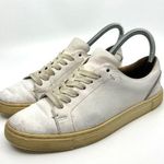 Frye Ivy Low Lace White Leather Sneaker Women's 6 US Photo 0