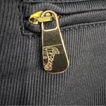 NWT Versace Collection Stretch leggings with Medusa Zipper Blue Size 6 Photo 4