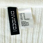 Divided by H&M Womens Medium Collared Ribbed Knit Long Sleeved Crop Top•Slim Fit Photo 9