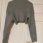 Cropped sweater Gray Size L Photo 0