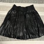 Leather Skirt Black Size XS Photo 0