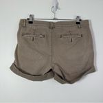 Pilcro and the Letterpress Anthropologie Pilcro Hyphen Dark Khaki Chino Shorts Size 6/28 Photo 2