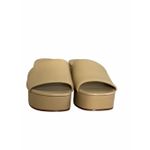 Vince  Leather Slide Sandal Size 7US Chunky Block Heel Photo 3