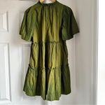 Sea New York Green Flutter Dress Size 4 Photo 2