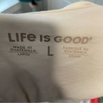 Life is Good Nurture Nature Watering Pot Garden V-Neck Short Sleeve Tee Large Photo 2