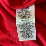 AQUA  Women's Formal Dress Size 12 Red Crepe and Satin Long Column Evening Gown Photo 10