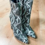 Pretty Little Thing Snakeskin Booties Photo 2