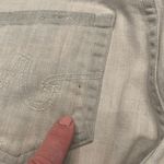 AG Adriano Goldschmied Women's Distressed Tomboy Boyfriend Fit Jeans Gray Sz 27R Photo 2