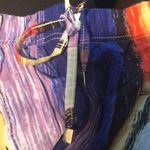 Cruisewear Arsty Beach Pant S Tied Ankle Colorful Drawstring Waist Flowy Airy Multiple Photo 5