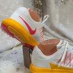 Nike  Lunar Control Women Golf Shoes White Yellow Pink Spikes Size 8 Photo 8