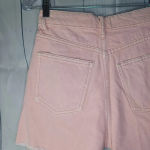 ZARA  Faded pink Jean shorts Photo 7