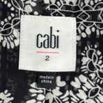 CAbi Seaside Chic Dot Blazer Jacket Career Business Casual Black White Size 2 Photo 6