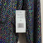 Alexia Admor 💙💖 NWT Rainbow Sequin Long Sleeve Open Back Dress Photo 5