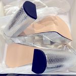 Good American Ankle Strap Open Toe Platform Sandals, Size 9.5M NEW w/Dust Bag Photo 8