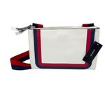 Alfani Miahh Web Strap Womens Crossbody Bag Double Zip Purse New Photo 11