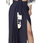 L'ATISTE Navy Blue & Cream Pants
Set(Size Medium) Photo 0