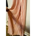 The Jetset Diaries TJD The Jetset Dairies Women's Pink Blush Pleated Skirt Halter Gown Size L Photo 8