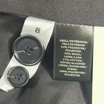 Ann Taylor  Notched One Button Peplum Blk Grey Blazer Wool Blend size 14 NEW NWT Photo 6