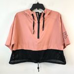 Ivy Park  Hooded Cropped Lightweight Jacket Dusty Pink S Photo 4