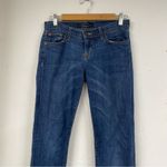 Hudson Jeans Hudson Mid Rise Skinned Jeans Womens 26 Medium Wash Flat Pockets Blue Denim Photo 1
