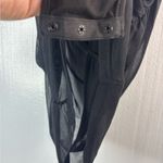 SheIn  2X Strapless Body Suit Black Draped Dress Photo 4