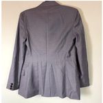 Theory  Staple Blazer Sleek Flannel purple 100% wool blazer size 2 Photo 1