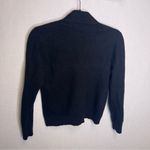 Brooks Brothers  | V Neck‎ Merino Wool Sweater Black Large Photo 4