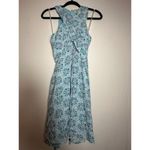 Loft  Floral Bloom Criss-Cross Halter Dress Size 2P NWT Photo 4