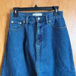 Gap  1969 Denim Midi Skirt Womens 27R Blue Jean Casual‎ High Waisted Photo 1