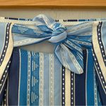 Lemlem NEW  Eshal Striped High Waist Bikini Bottom Blue XS Photo 5