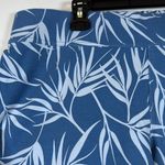 Lands' End Blue Light Blue Leaves Ankle Pants Size XL GUC #5542 Photo 1