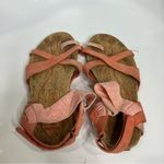 Ahnu Sananah thong sandals orange white casual women’s size 9 boho trendy Photo 5