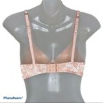 Tahari  Pink and White Floral Wireless Bra Size 34C Photo 1