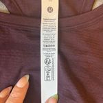 Lululemon NWT  Swiftly Tech Cropped Racerback Tank Top 2.0 Goodnight Plum size 12 Photo 4