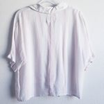 Rails  Marley Lotus Striped Pink Front Tie Short Sleeve Shirt Photo 3